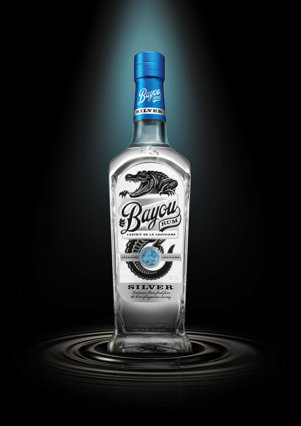 Advertising photography for Bayou rum by London drinks photographer Warren Ryley
