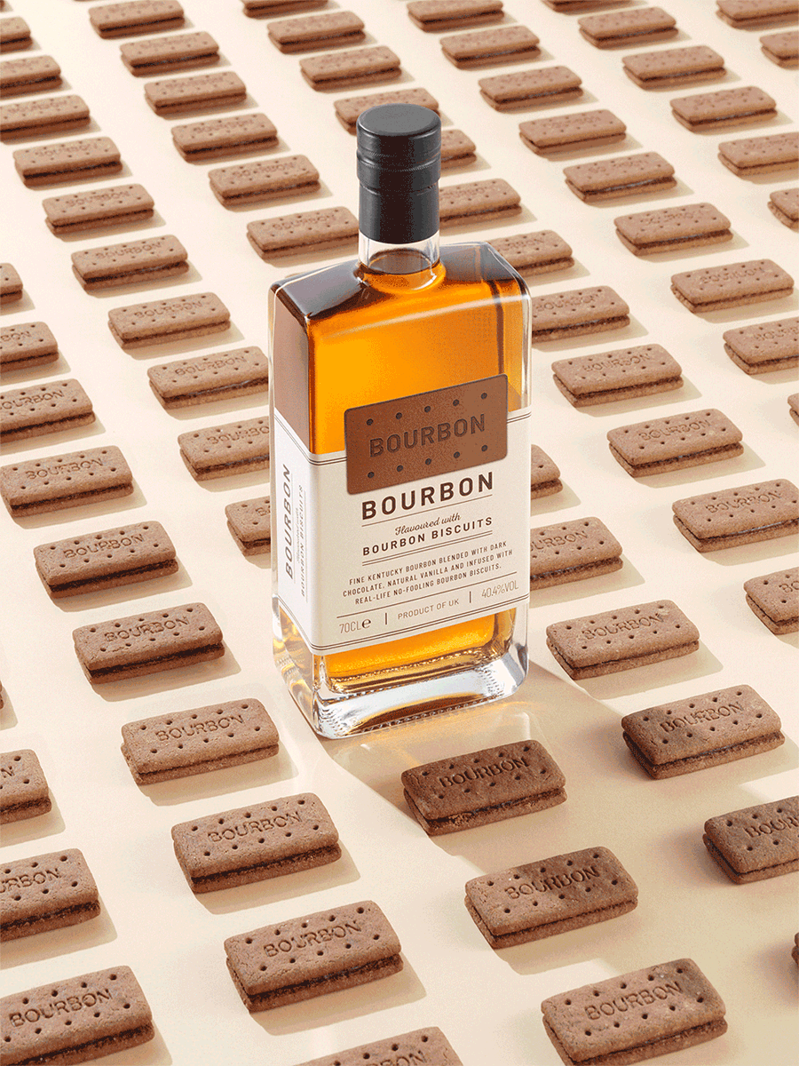 Bourbon bottle studio photography by London based drinks photographer Warren Ryley