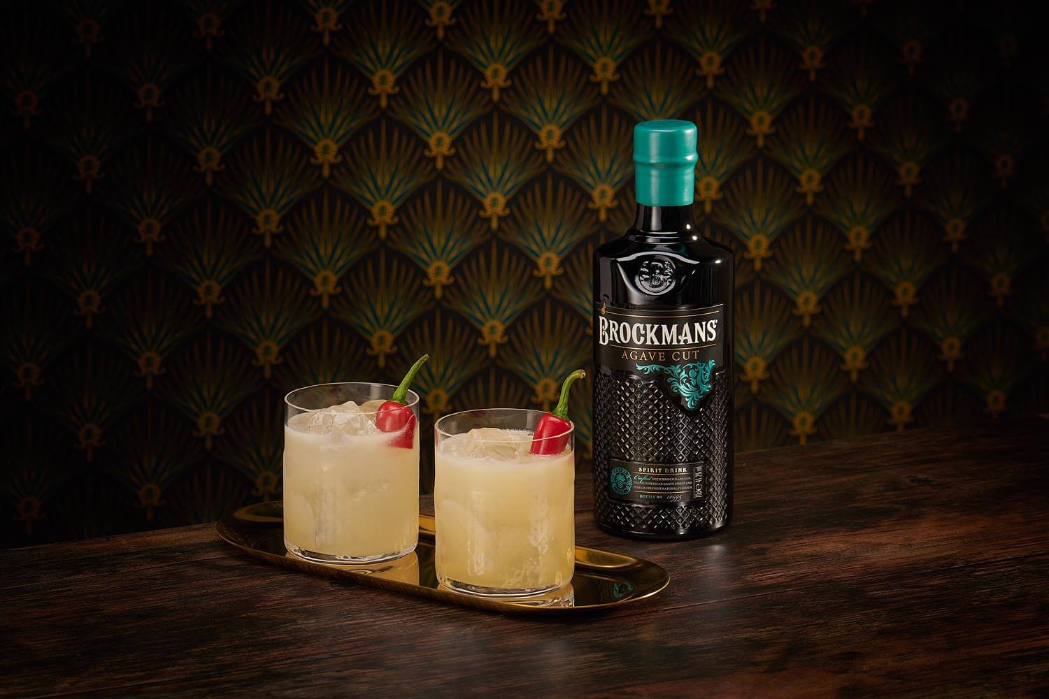 Brockmans gin advertising photography by London spirits photographer Warren Ryley
