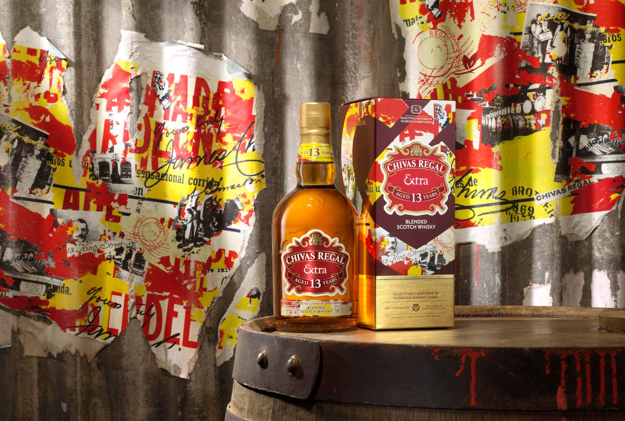 Premium whisky photography created in London studio