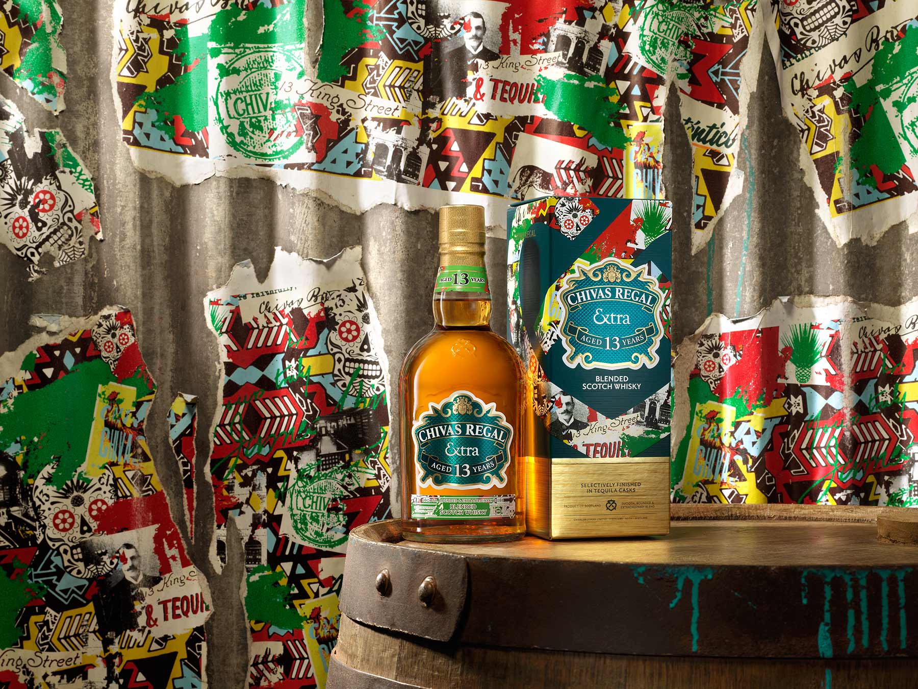 Premium whisky bottle photography created in London studio by beverage photographer Warren Ryley