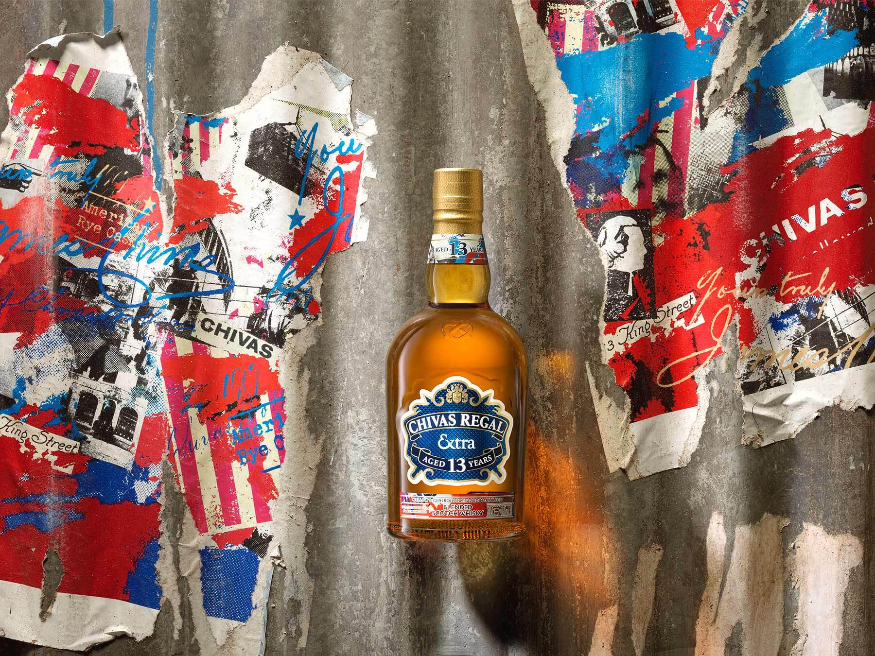 Premium whisky bottle photography created in London studio