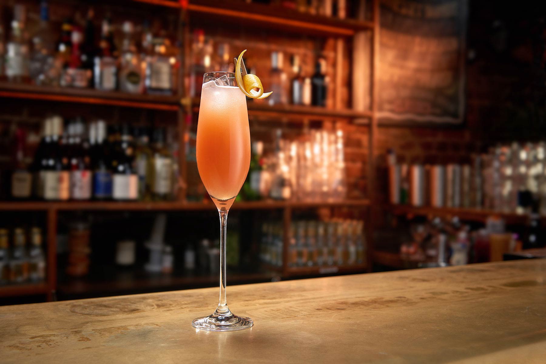 Premium cocktail photography created in London bar