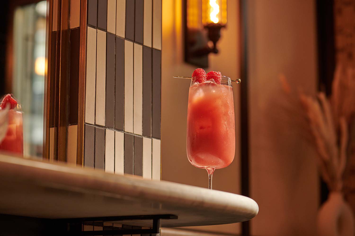 Premium cocktail photography created in London bar