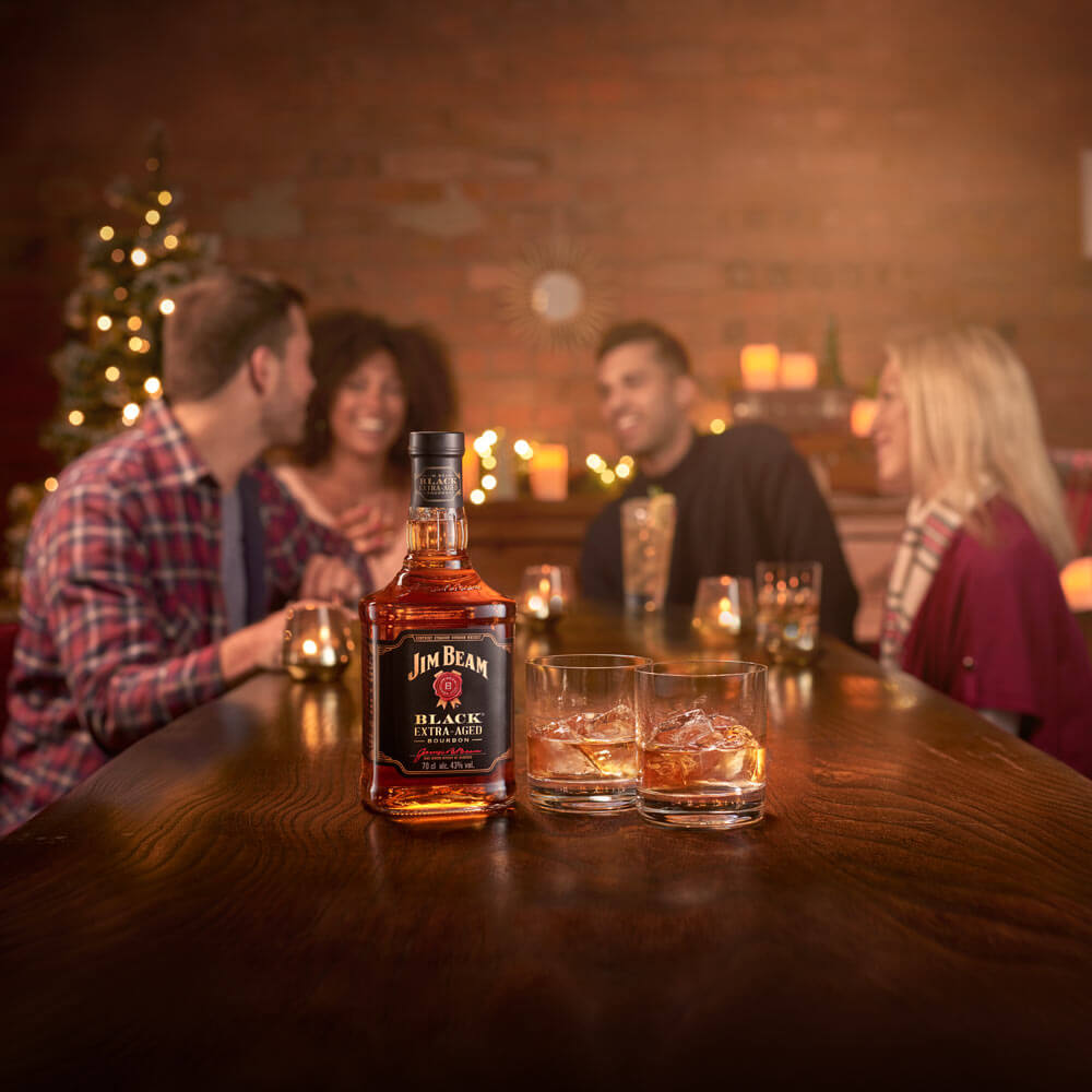 Jim Beam Black lifestyle photography shot on location by drinks photography by Warren Ryley
