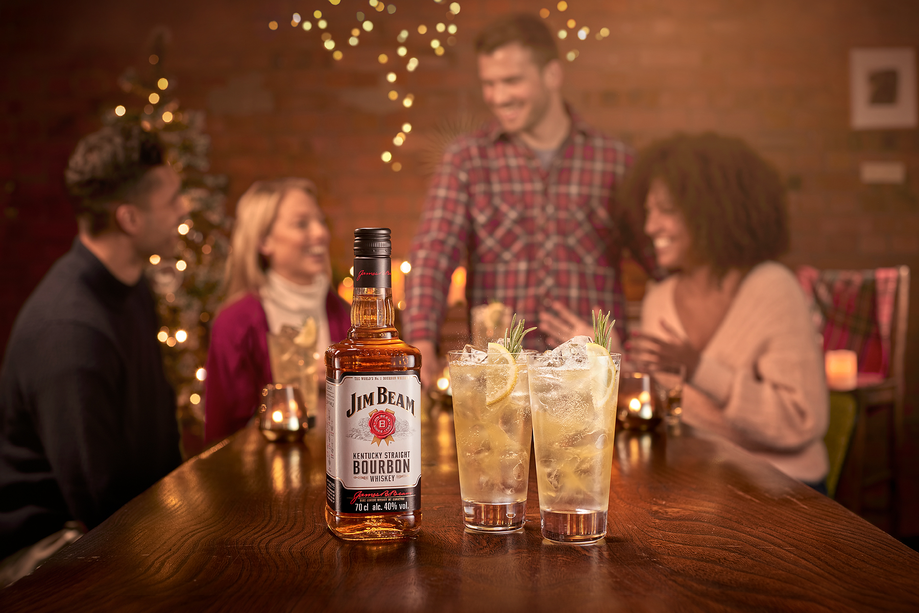 Jim Beam London location drinks photography by Warren Ryley
