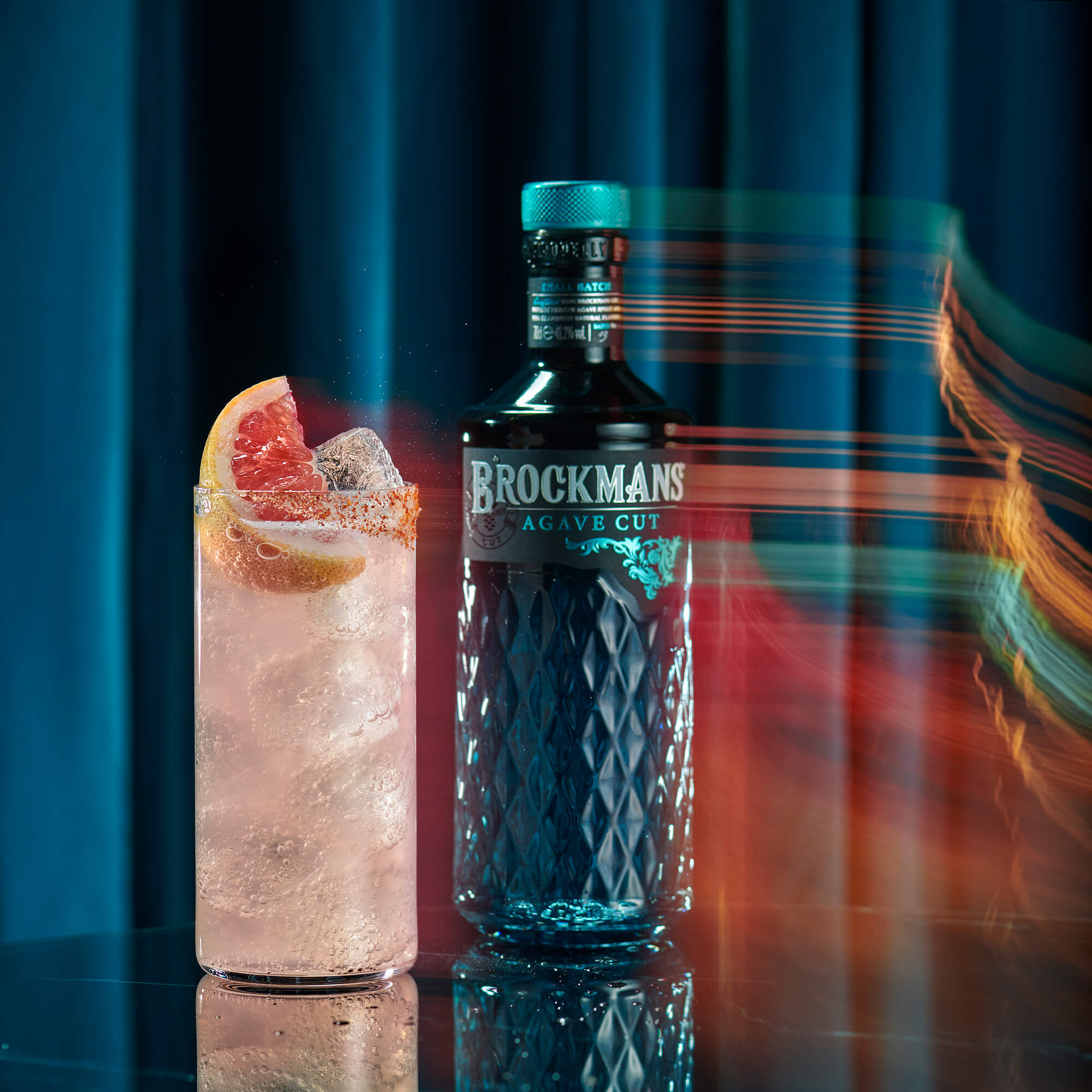 Creative cocktail photography created in London studio