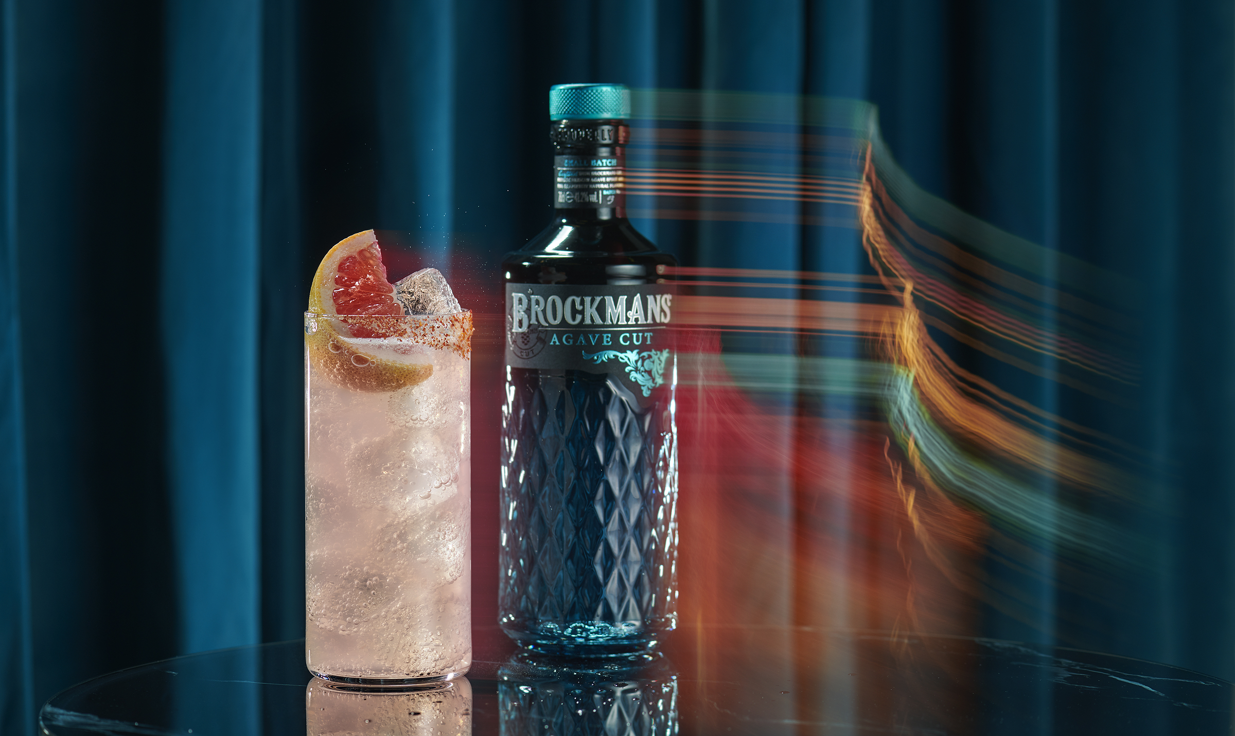 Creative cocktail photography created in London studio